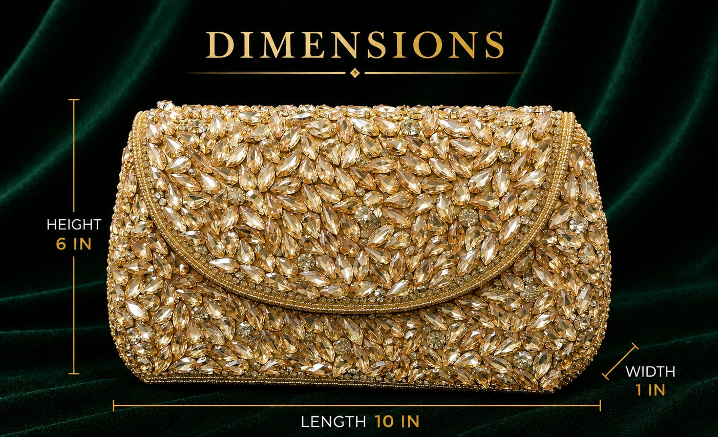Highness Empress Crystal Clutch