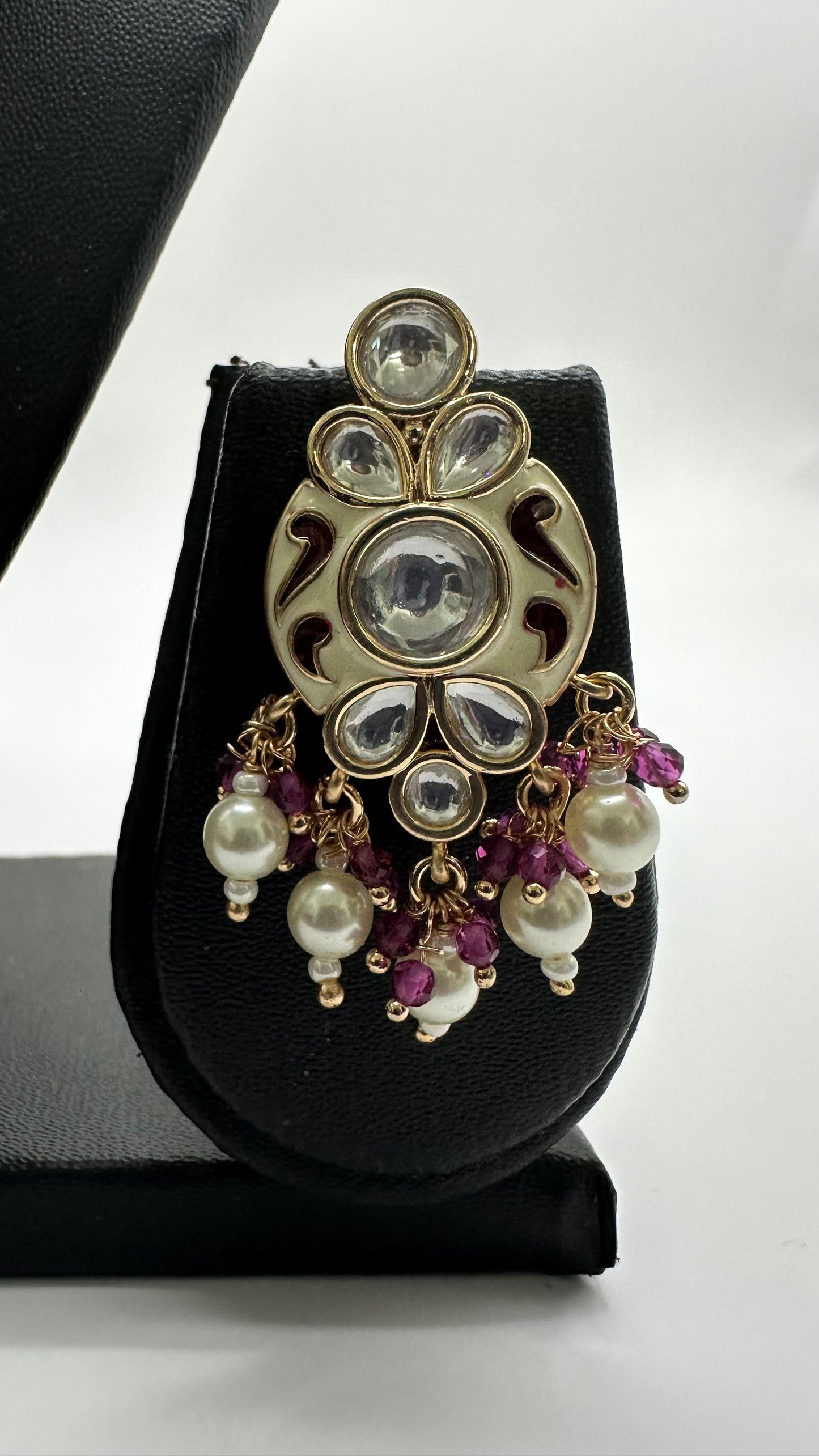 Ruby Meenakari Necklace