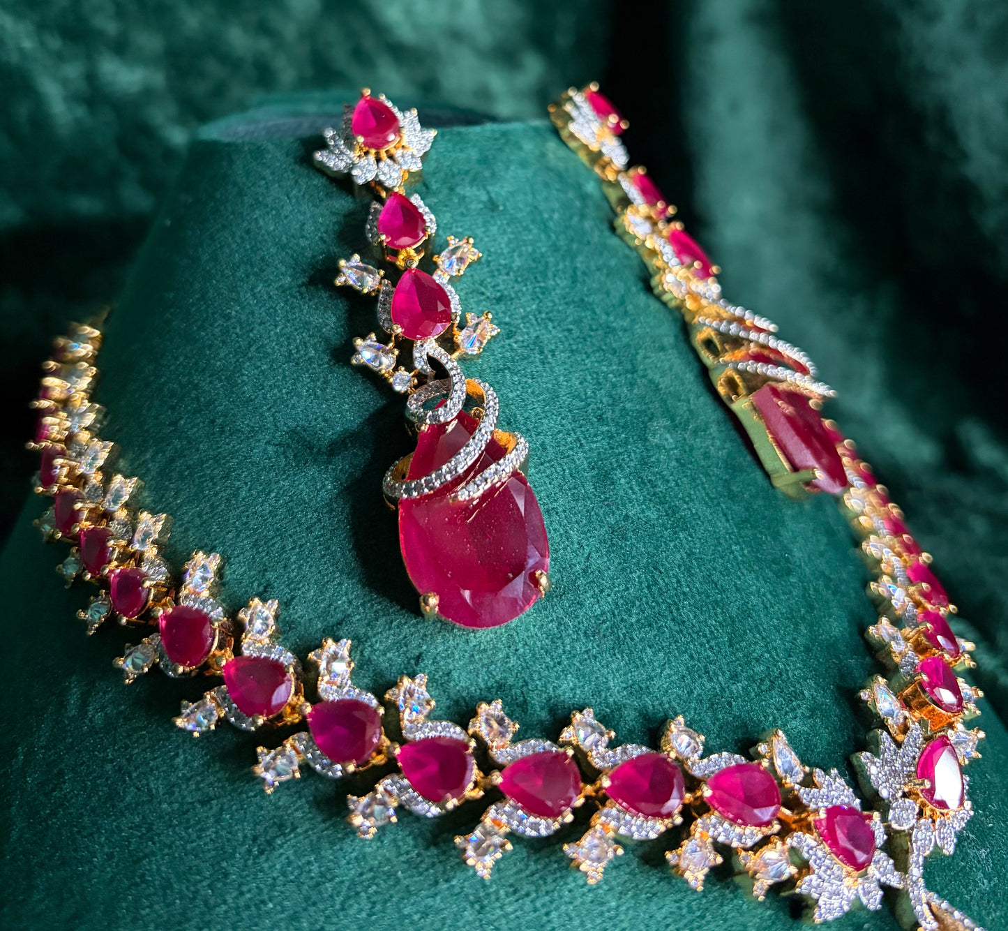 Ruby Pendant Drop