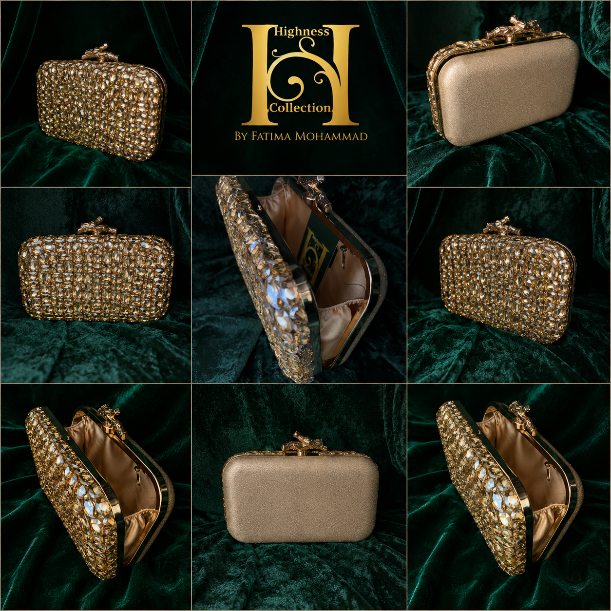 Imperial Sparkle Clutch