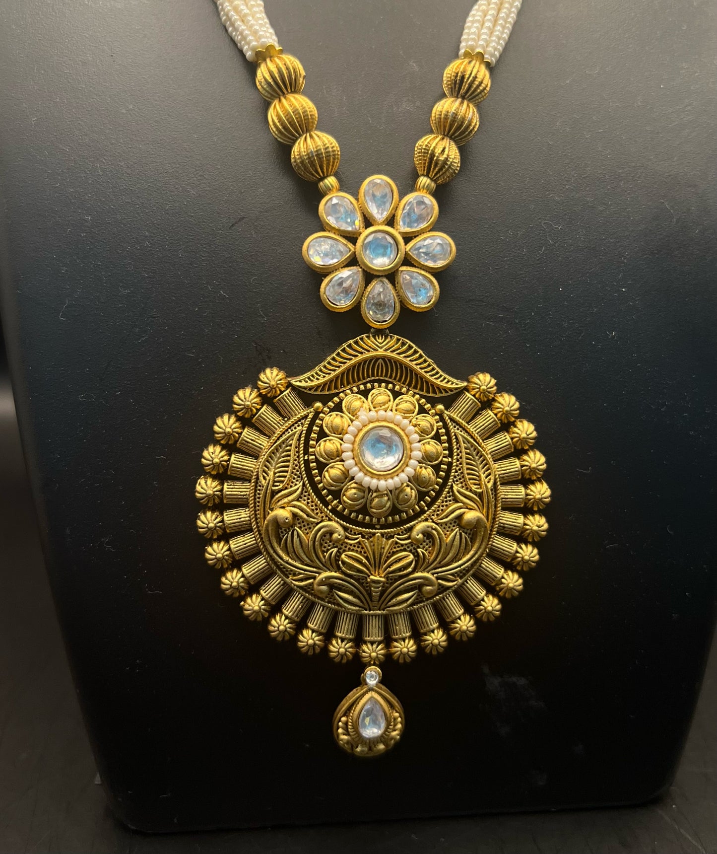 High Gold Polki Kundan Necklace