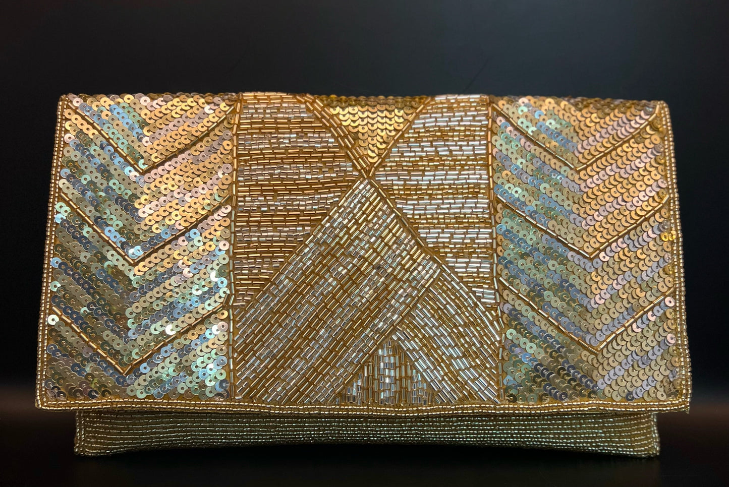 Chevron Design Purse