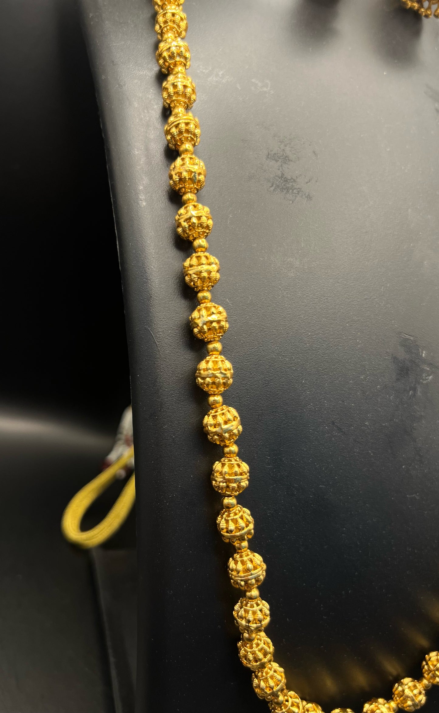 Long Polki Gold Mala