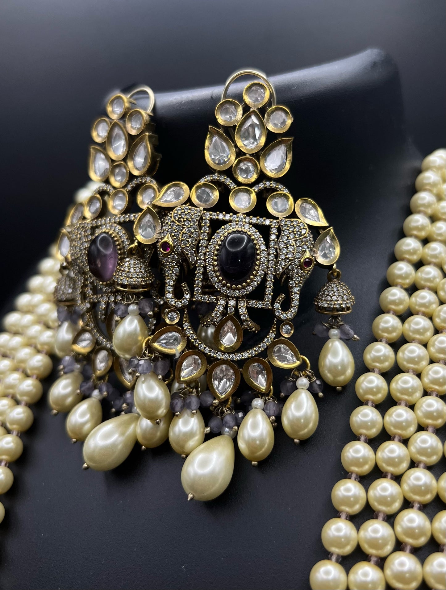 Royal Elephant Pearl Necklace