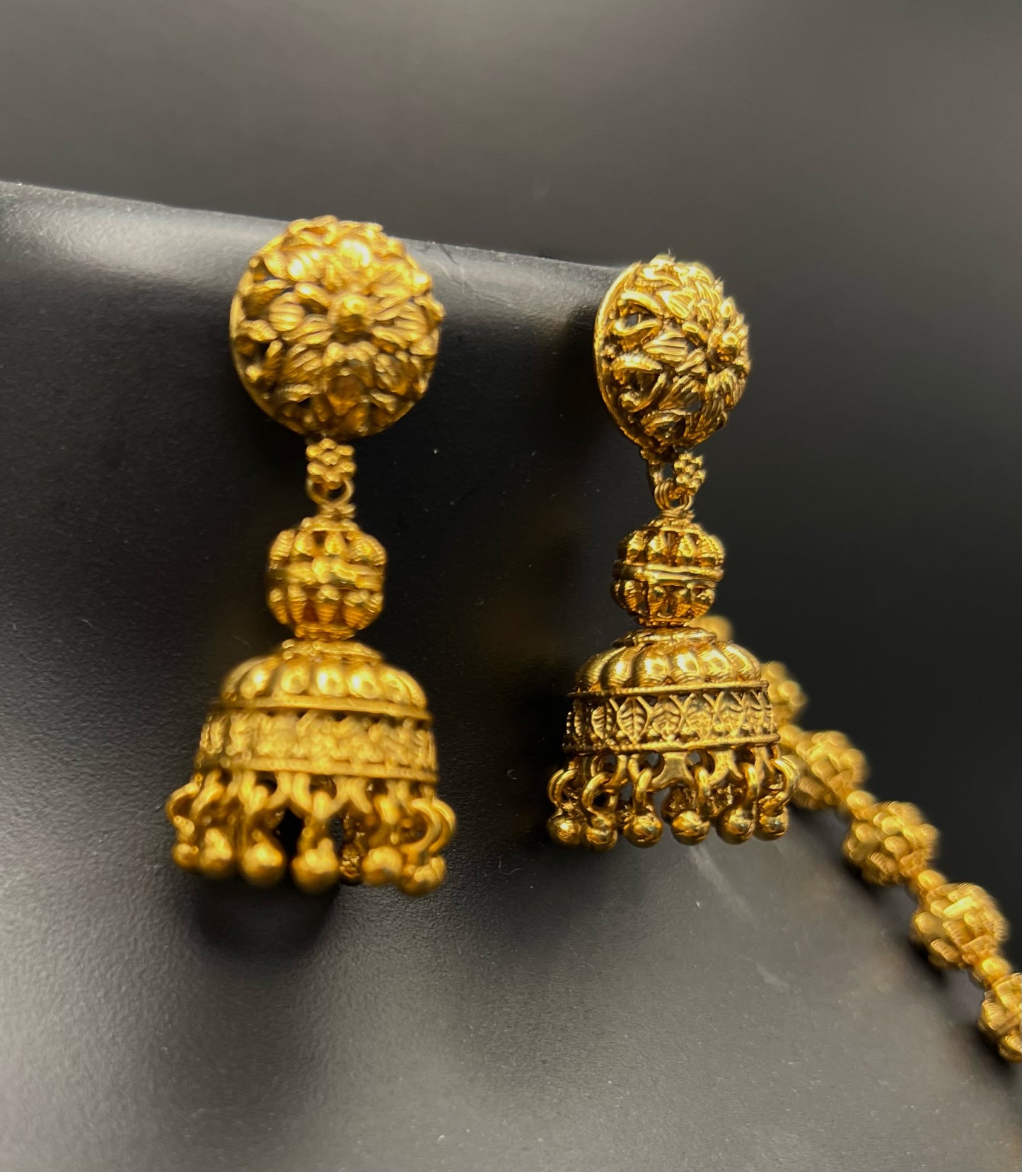 Long Polki Gold Mala