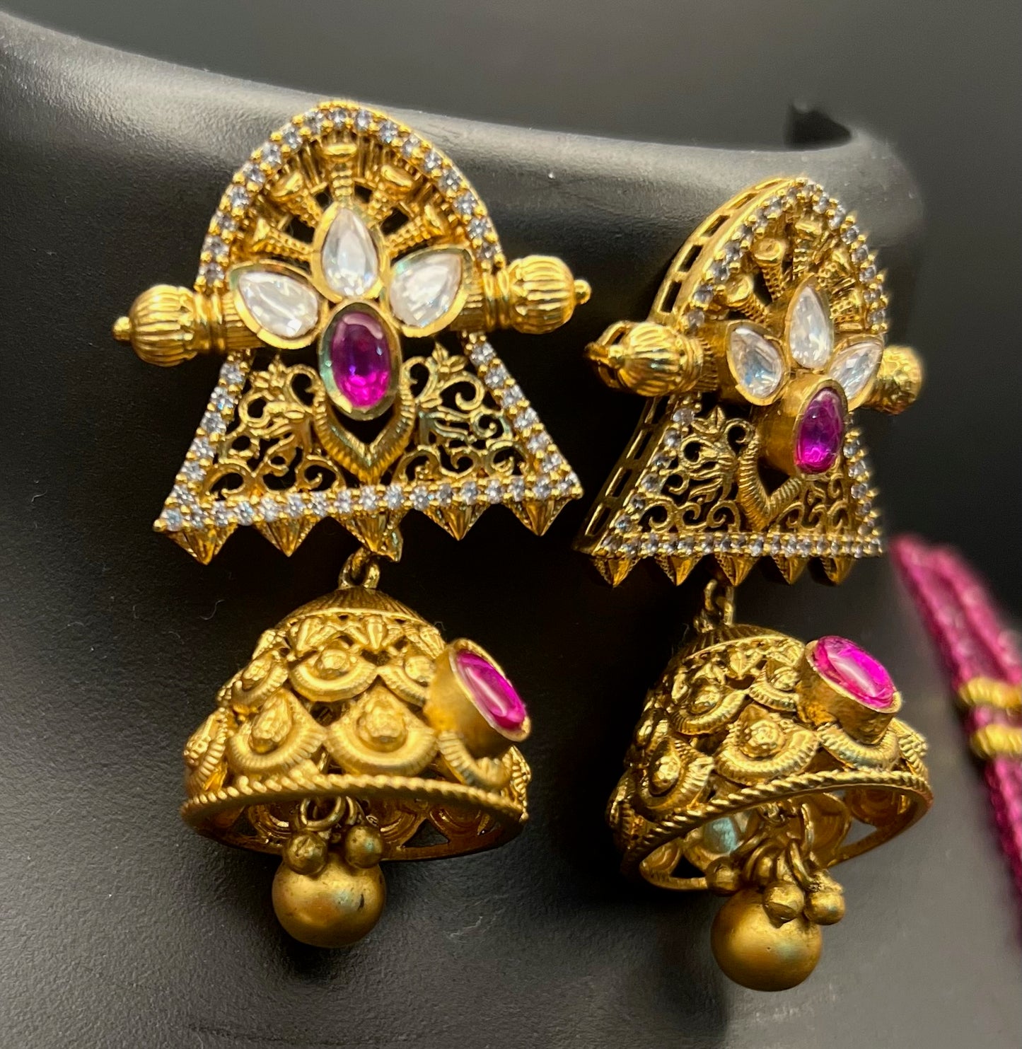 Purple and Pearl Mala