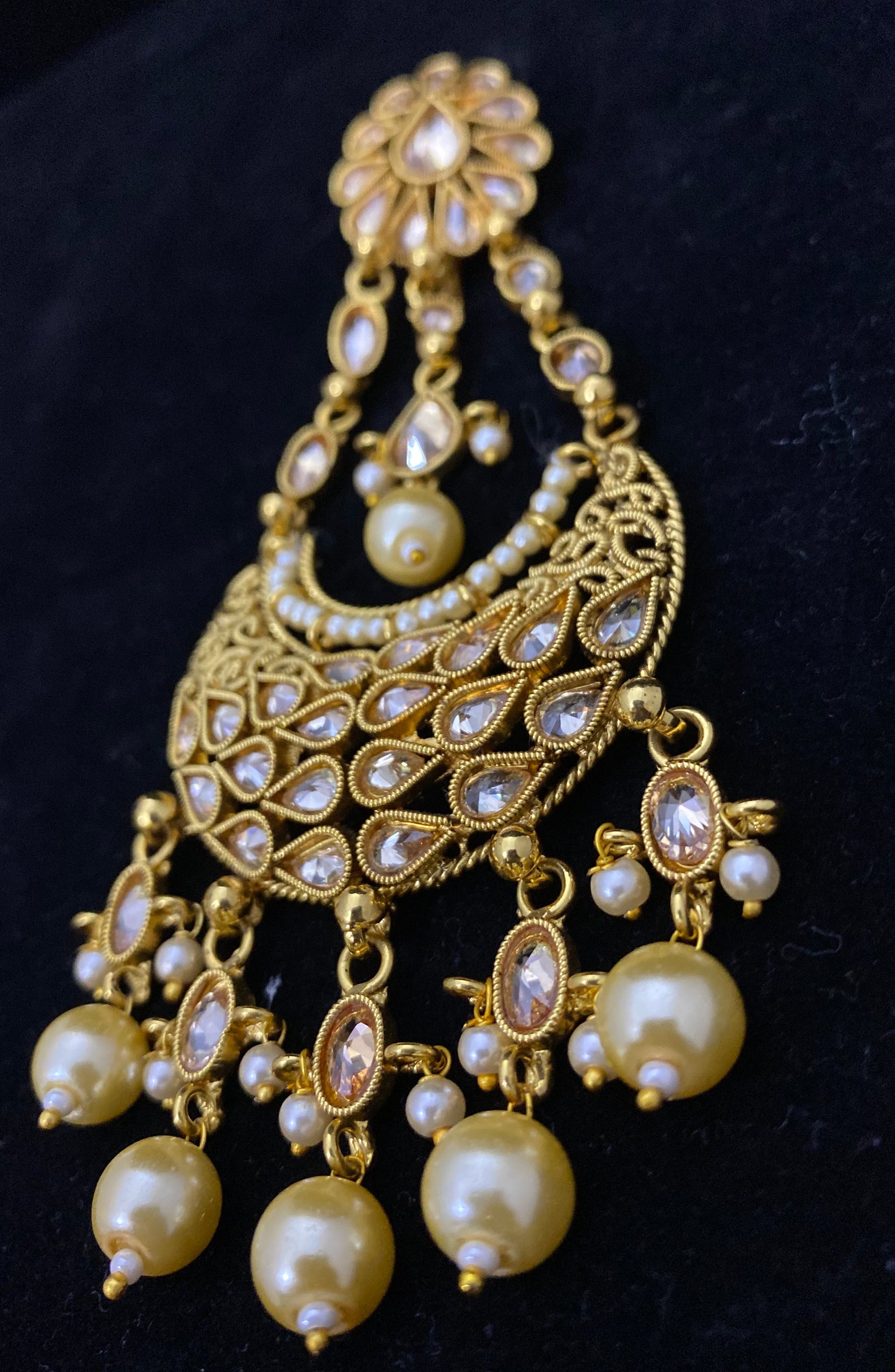 Polki Gold Jhumar/Paasa