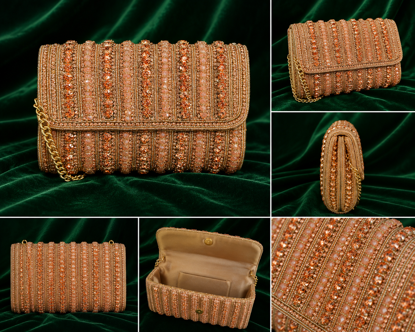 Rose Blush Clutch