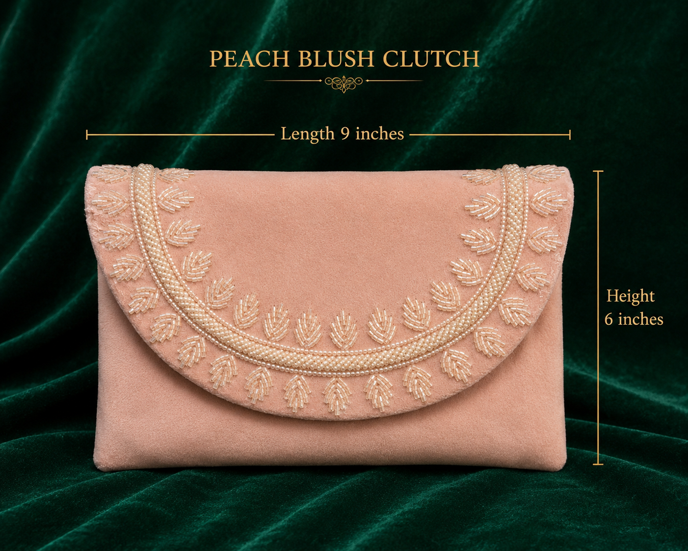 Pink Blush Clutch