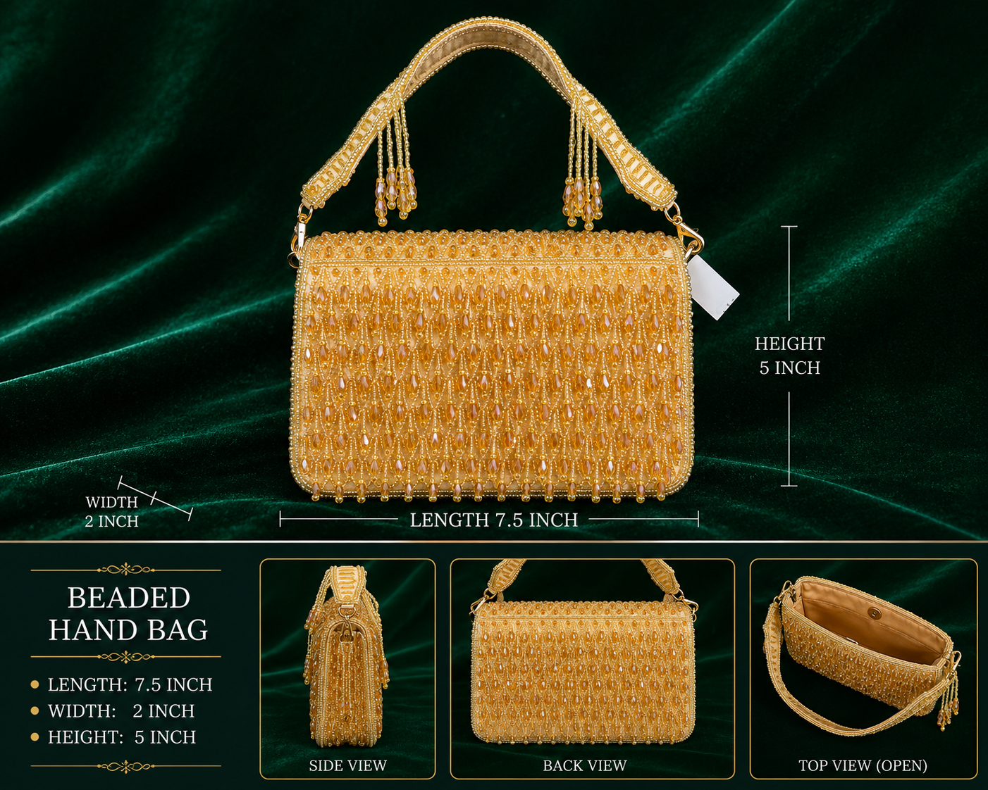 Empress Cascade Clutch
