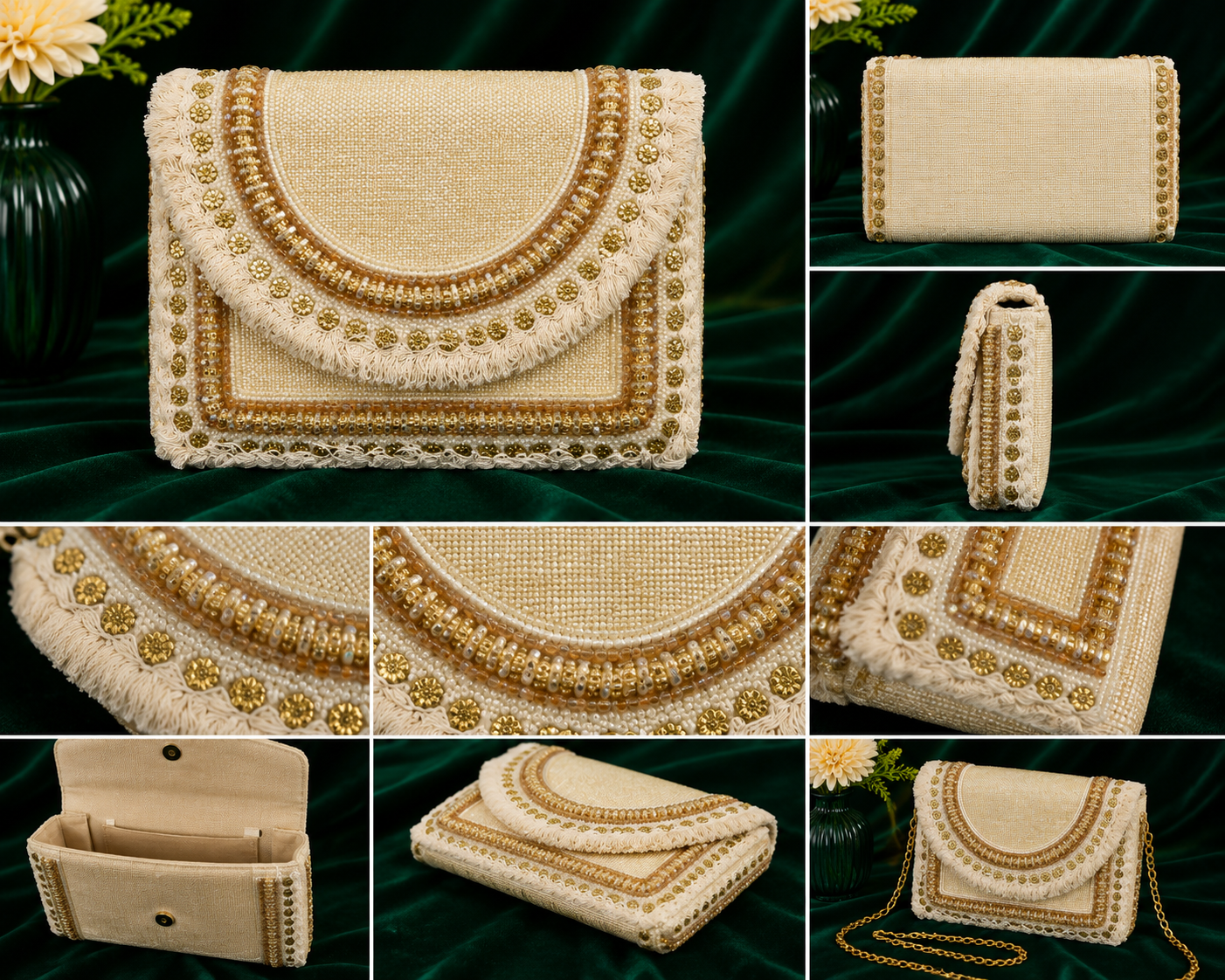 Heirloom Pearl Clutch