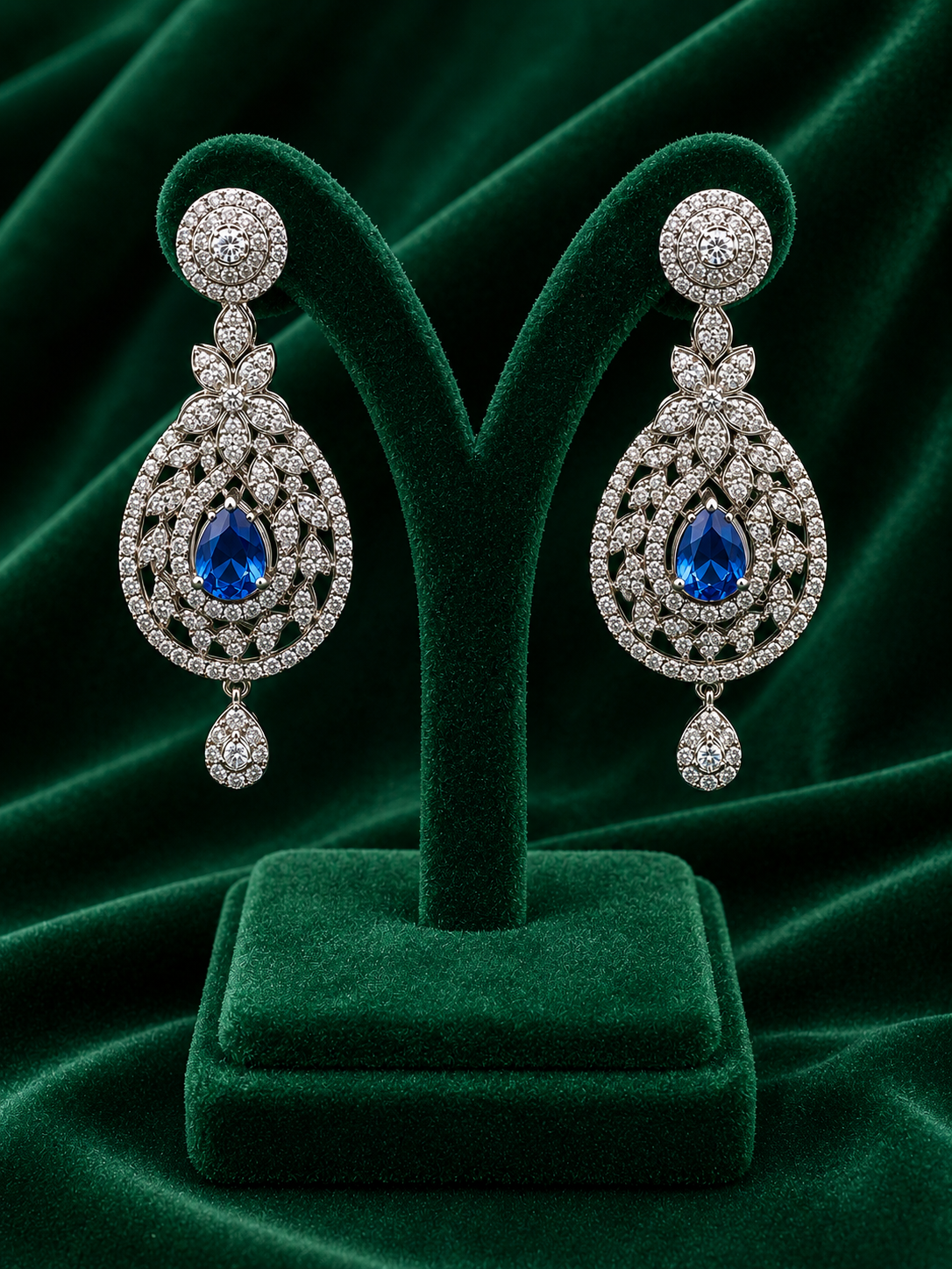 Blue Majesty Earring