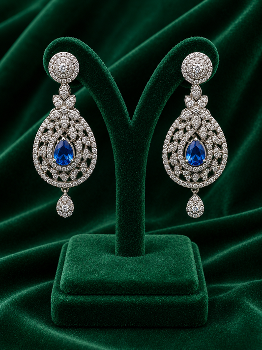 Blue Majesty Earring