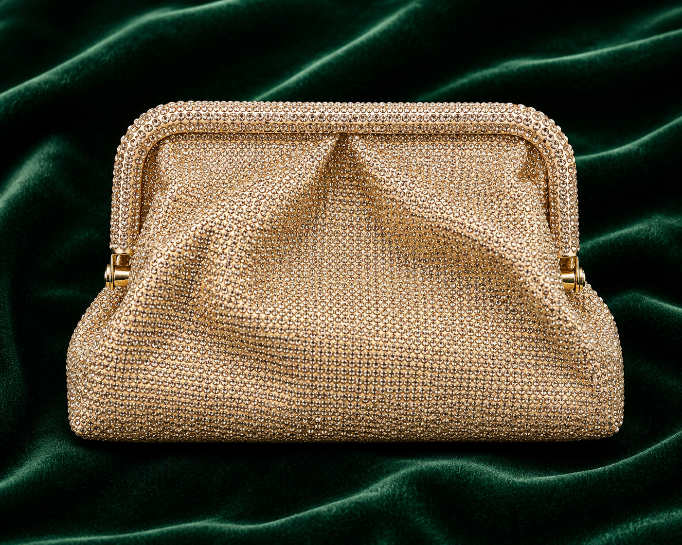 Golden Glam Pouch