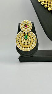 Paachi Kundan Necklace Set