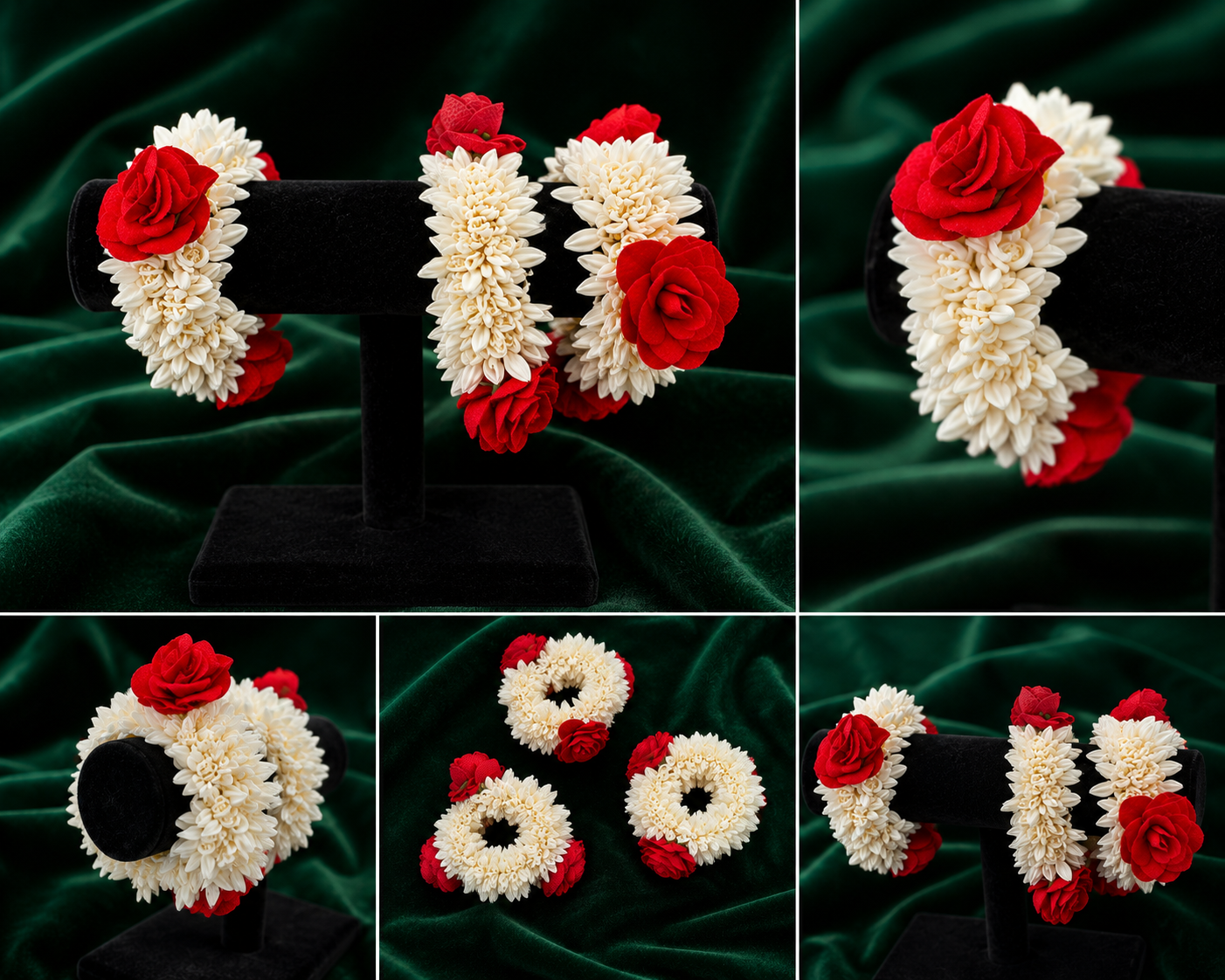 Jasmine Artificial Hand Gajra 12 pc Packet
