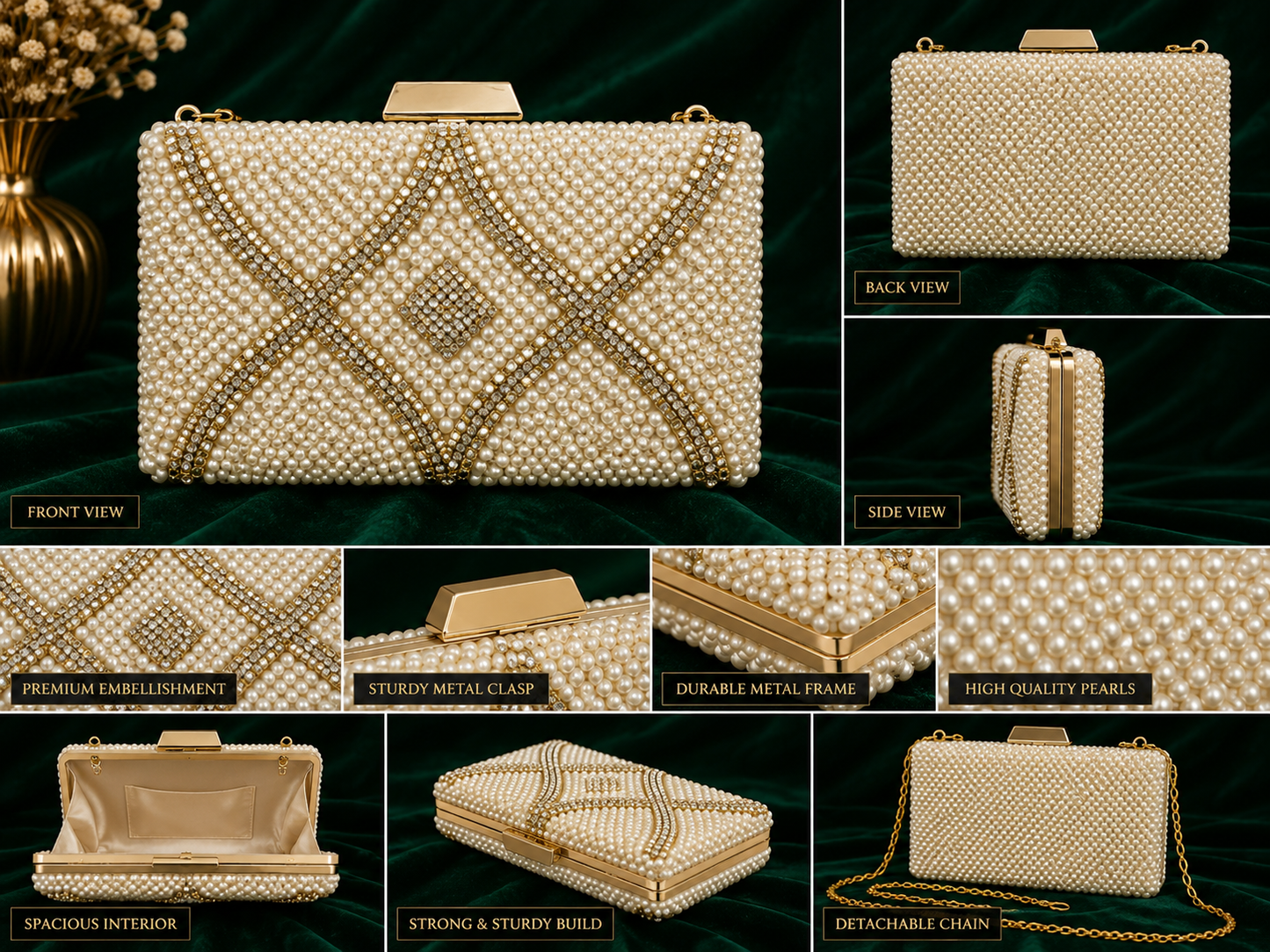 Pearl Evening Clutch