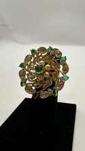 Load image into Gallery viewer, Floral Rani Ring
