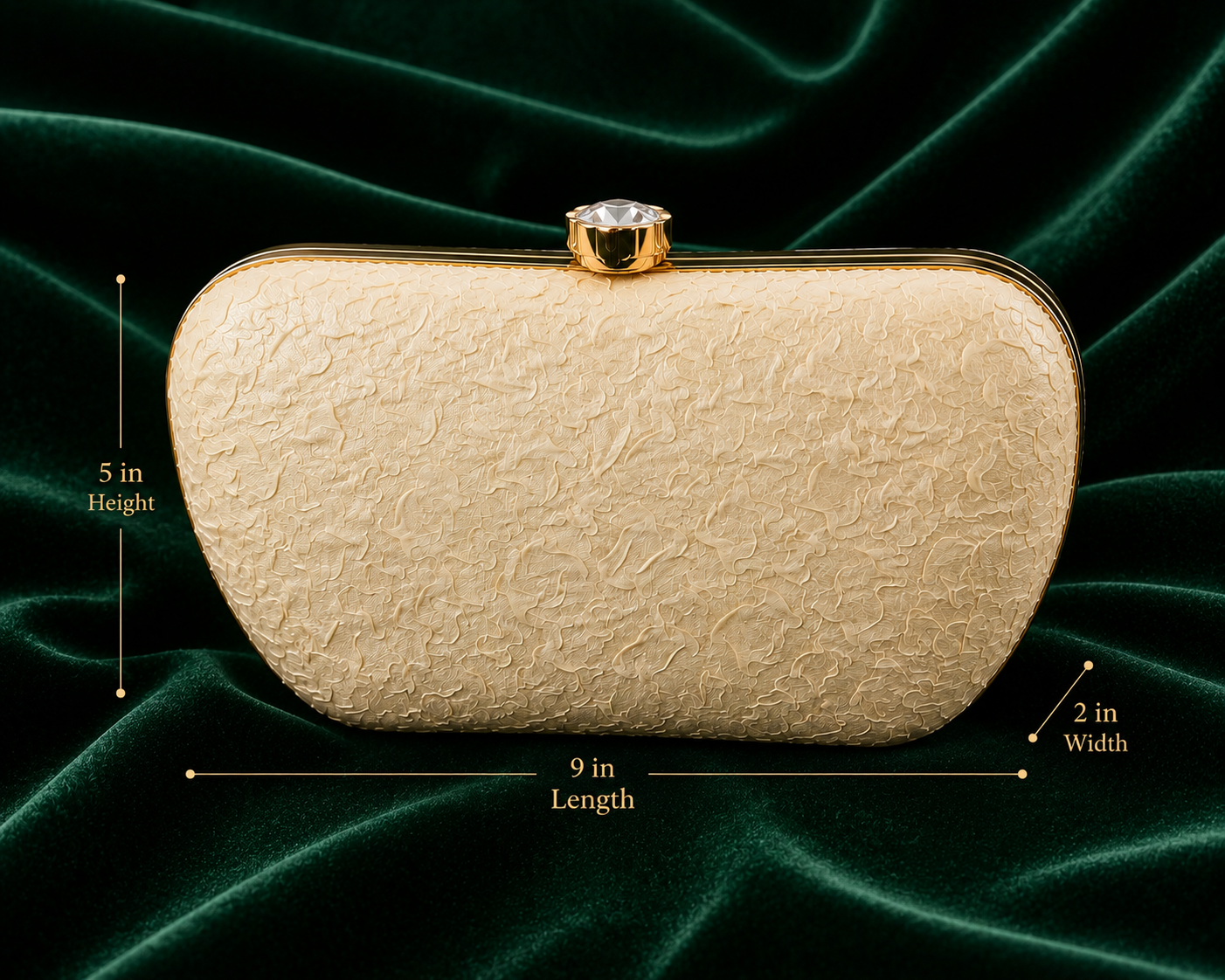Moon Petal Clutch