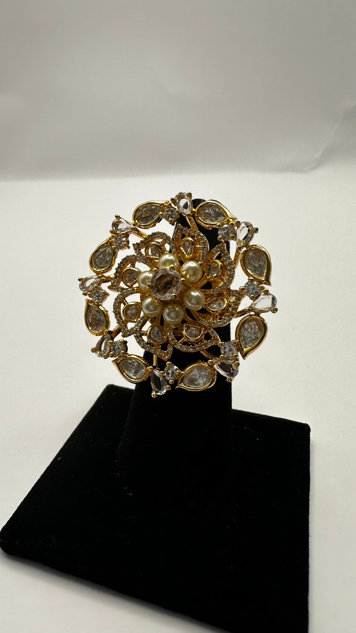 Floral Rani Ring
