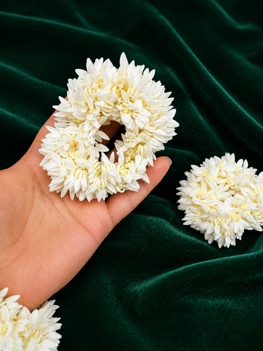 Jasmine Artificial Hand Gajra 12 pc Packet