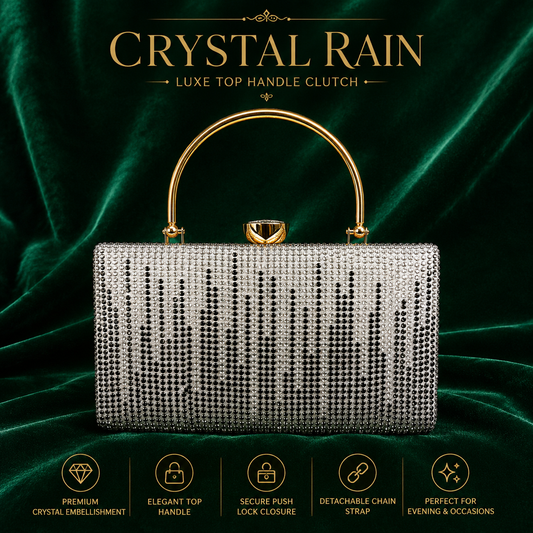 Crystal Rain Clutch