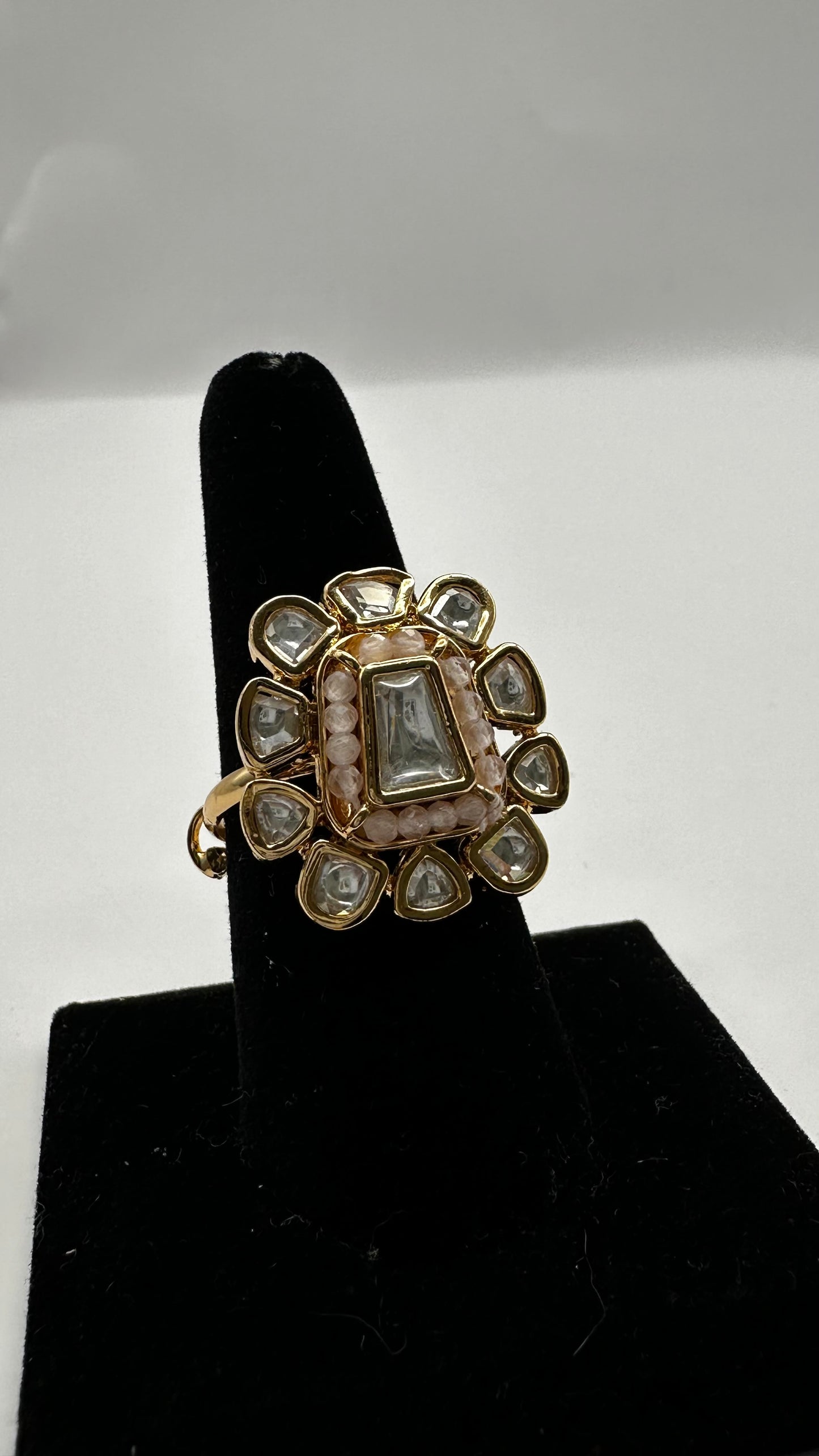 Paachi Kundan Ring