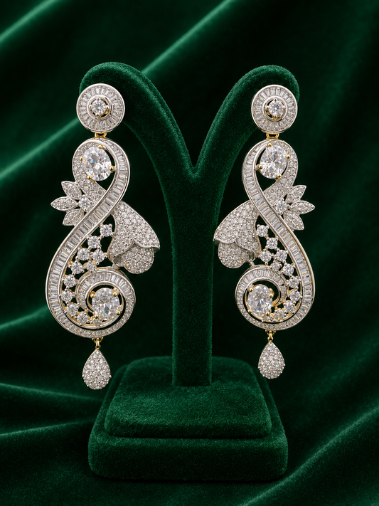 Royal Swirl Earring