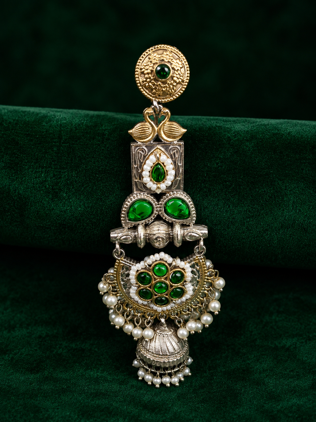 Heritage Oxidize Earring