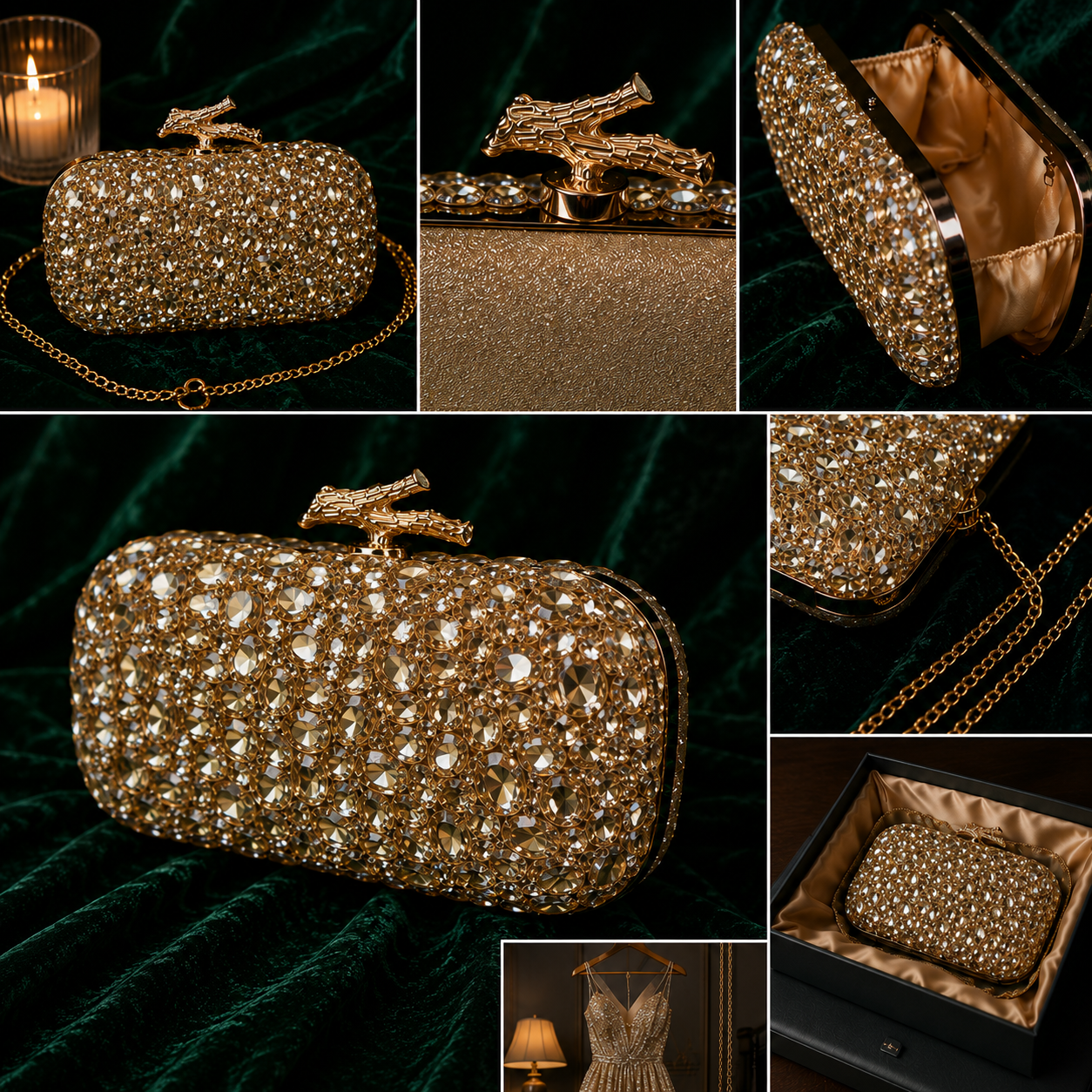 Diamond Dynasty Clutch