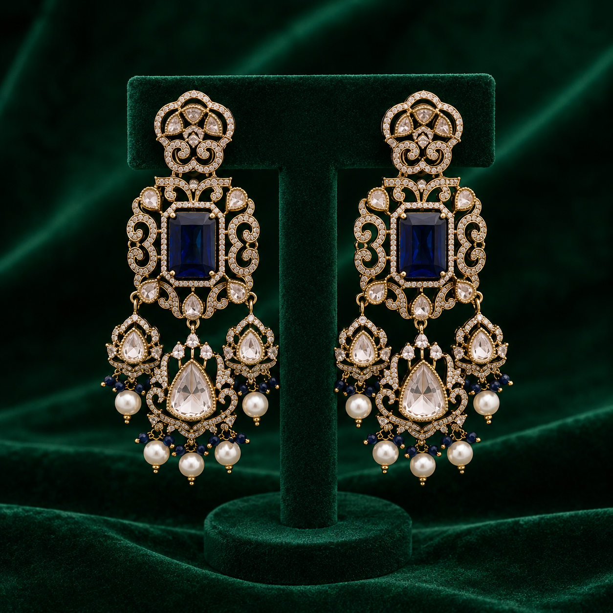 Midnight Majesty Victorian Necklace