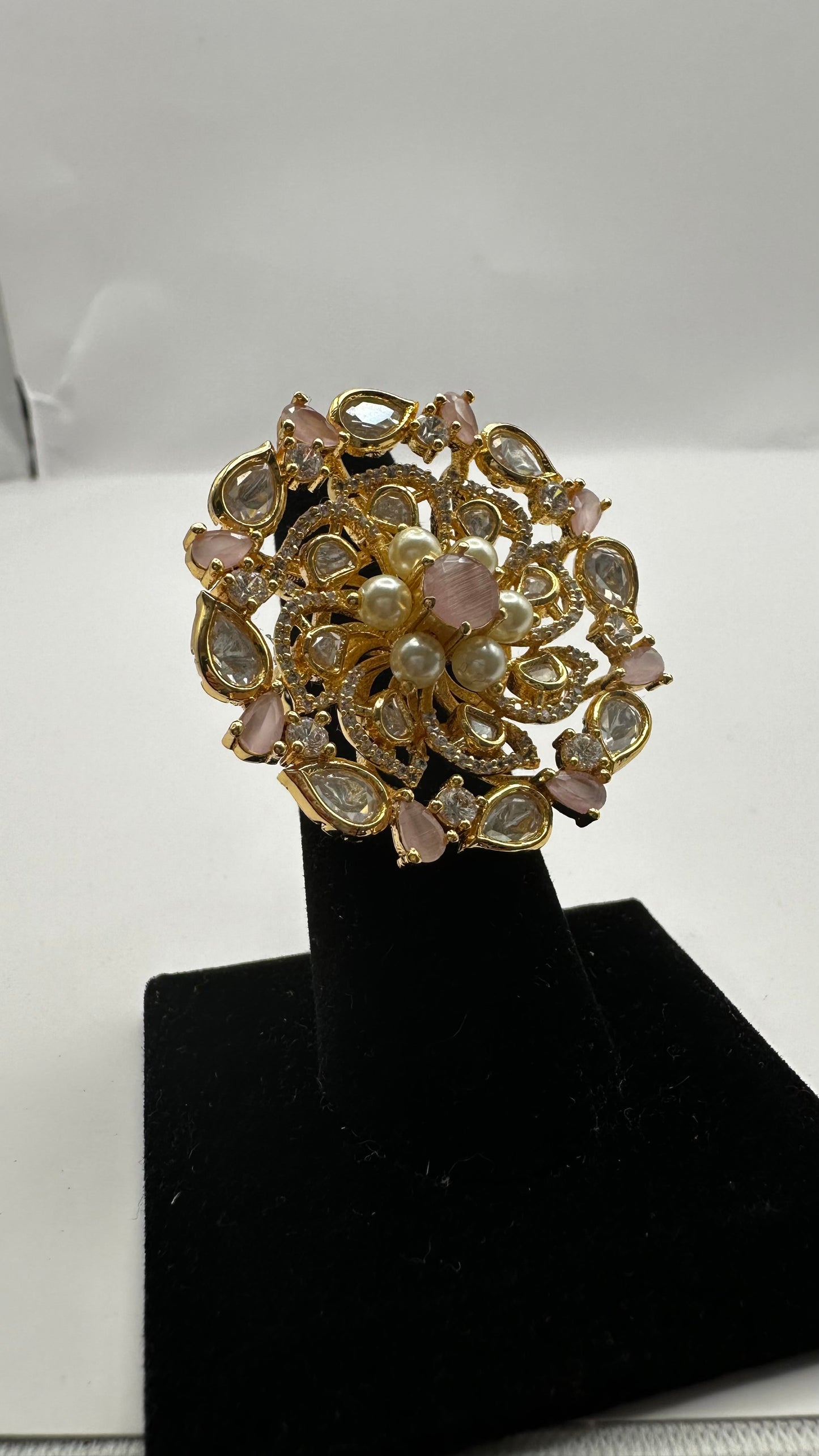 Floral Rani Ring