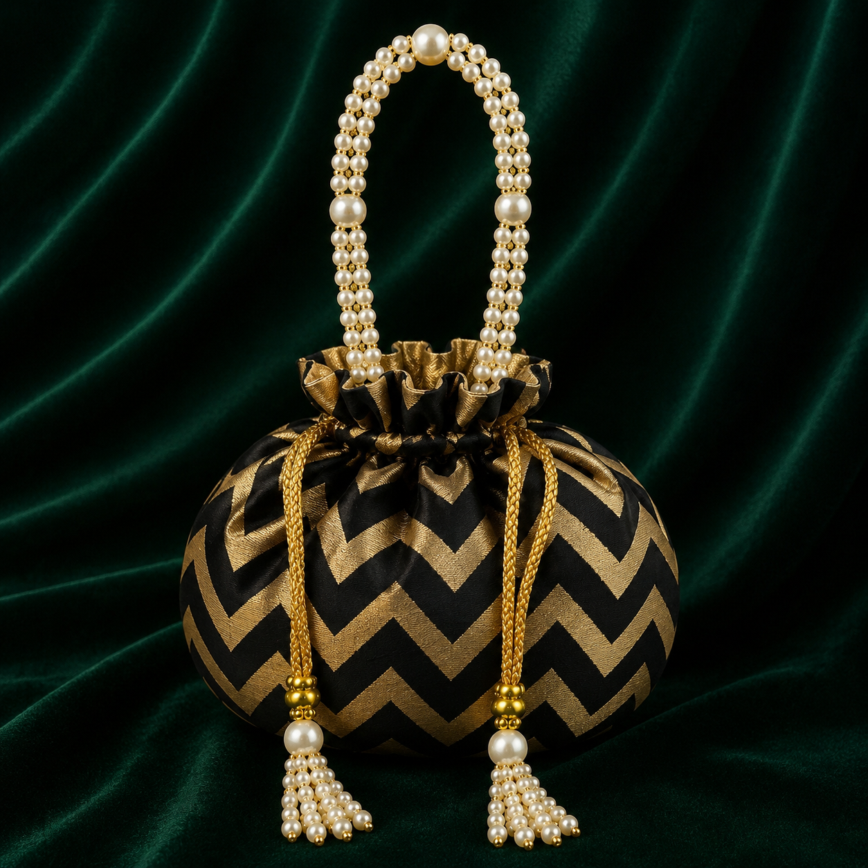 Celeste Chevron Potli