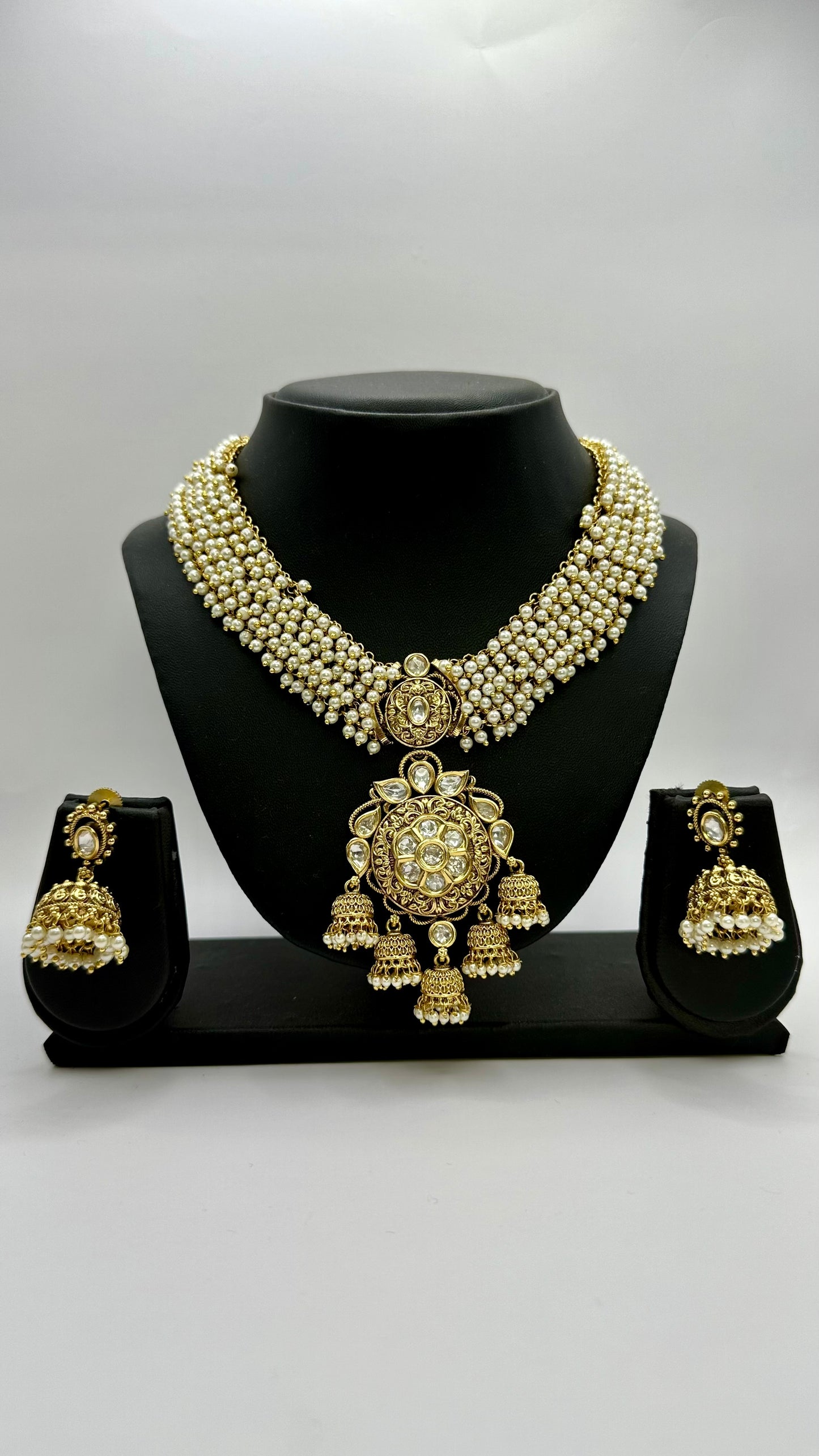 Floral Kundan Necklace