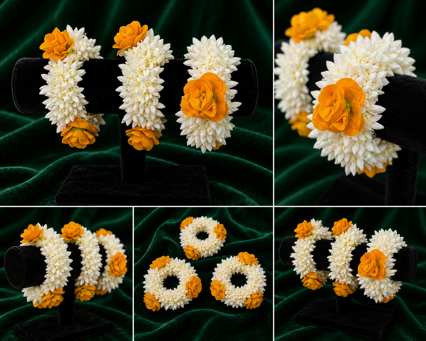 Jasmine Artificial Hand Gajra 12 pc Packet