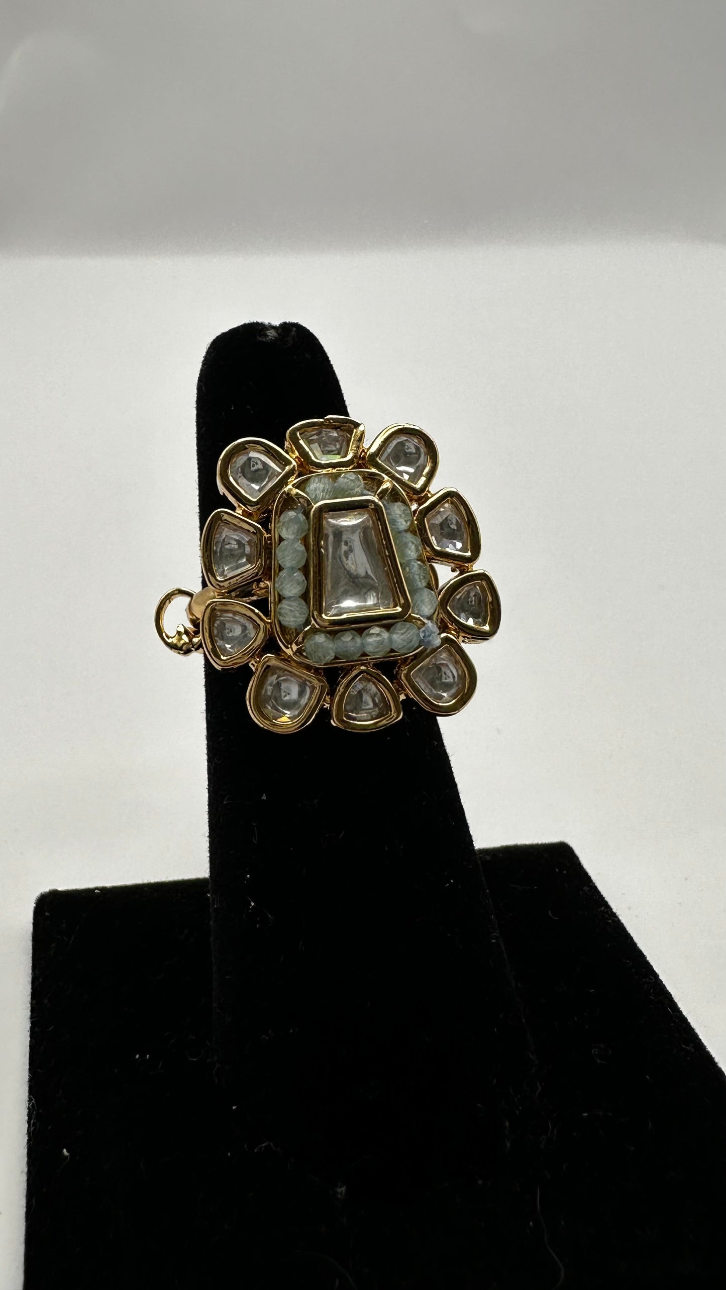 Paachi Kundan Ring