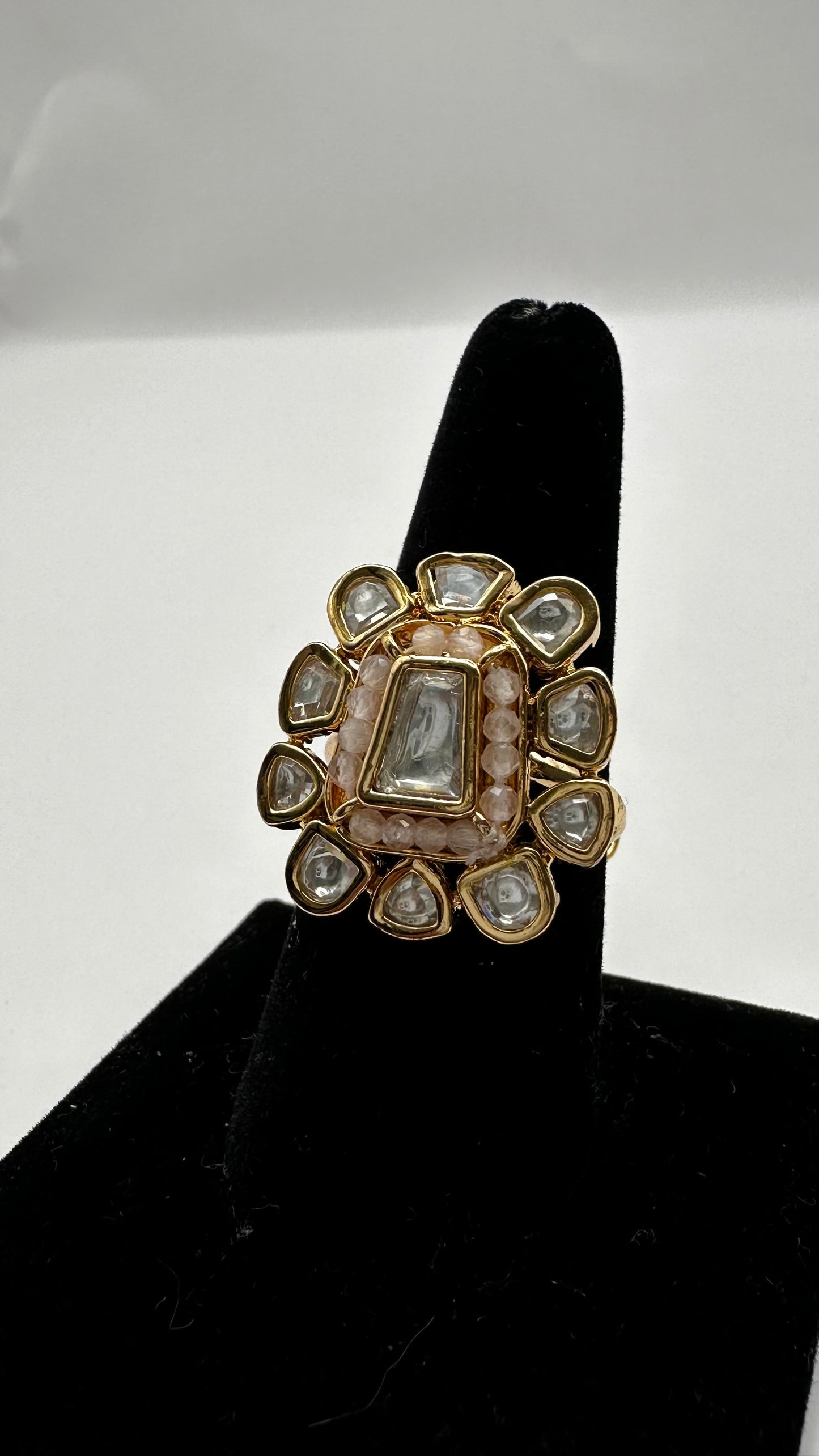 Paachi Kundan Ring