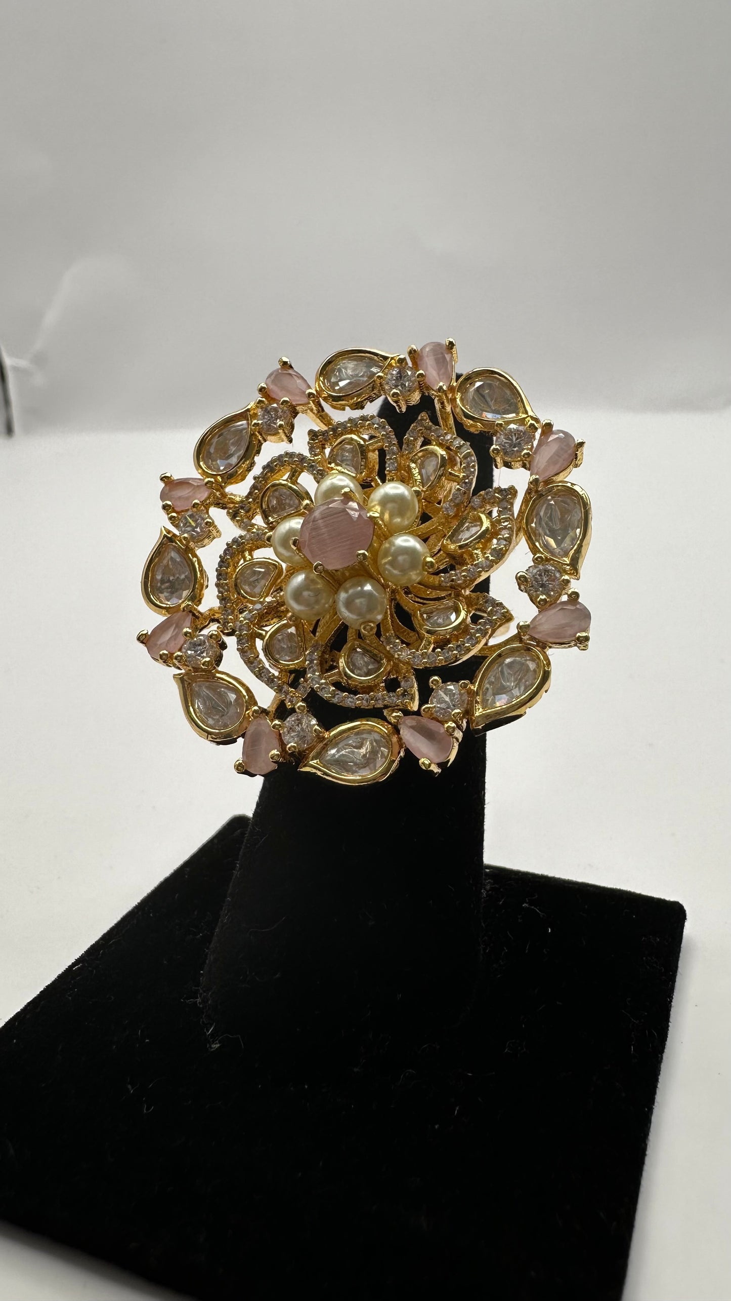 Floral Rani Ring
