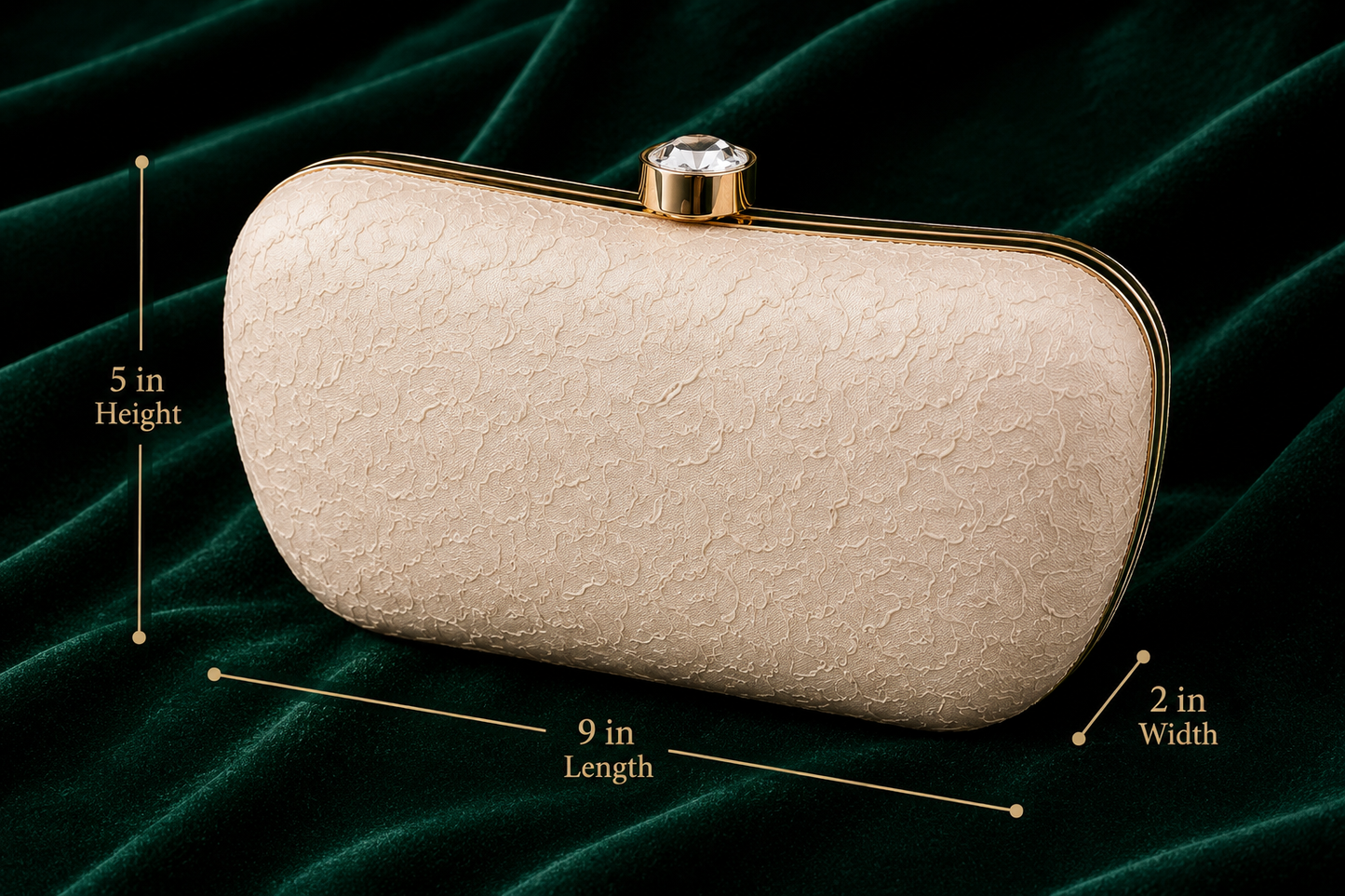 Moon Petal Clutch