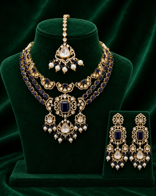 Midnight Majesty Victorian Necklace