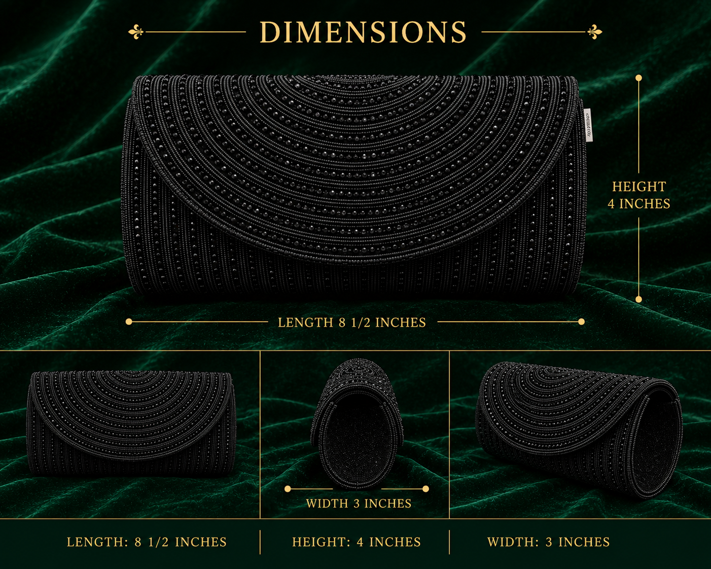 Pearl Grace Clutch
