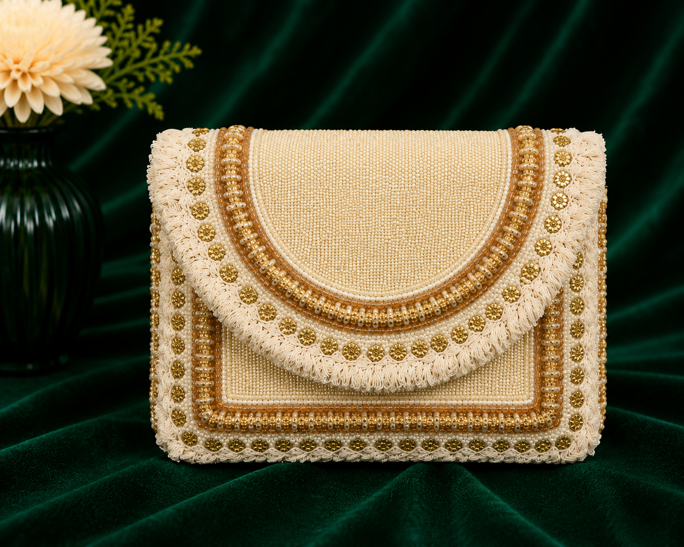 Heirloom Pearl Clutch