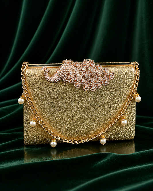 Peacock Clutch