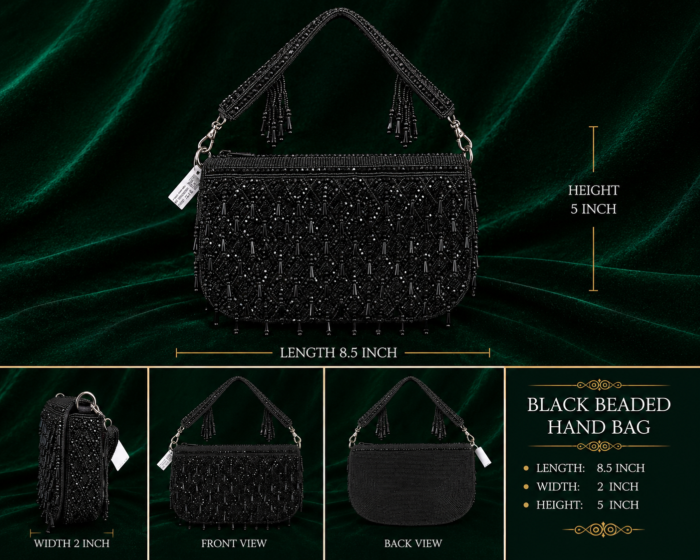 Empress Noir Bag