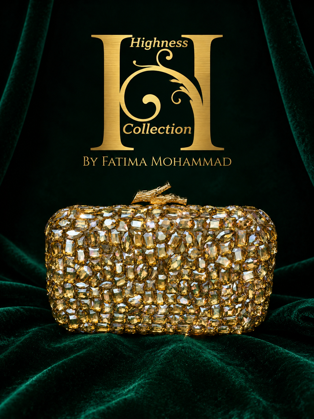 Imperial Sparkle Clutch