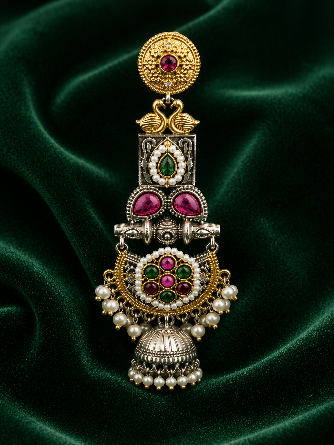 Heritage Oxidize Earring