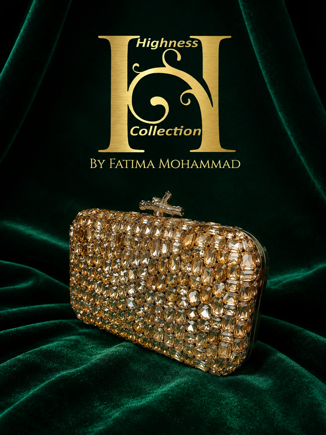 Imperial Sparkle Clutch