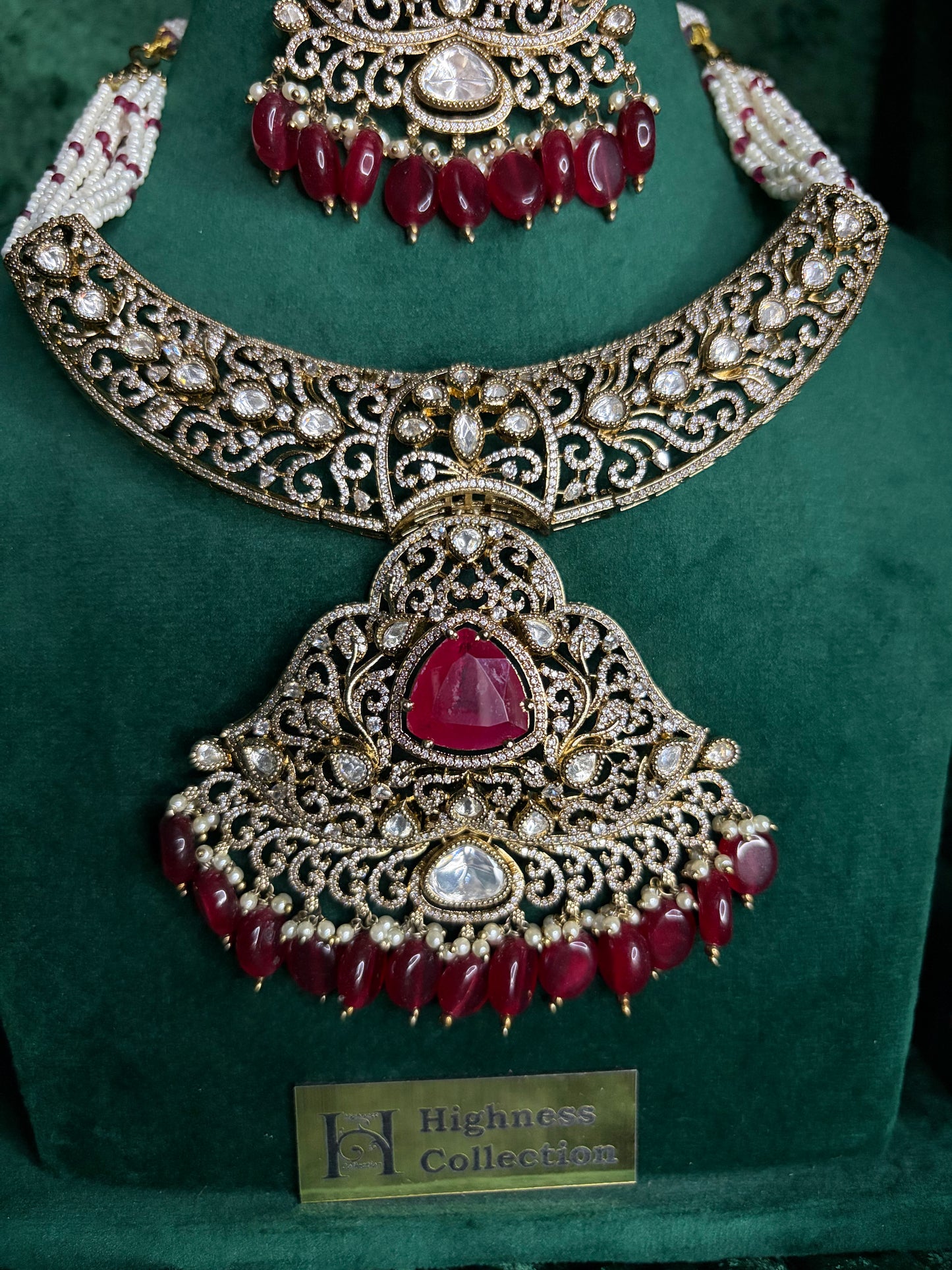 Victorian Ruby Necklace