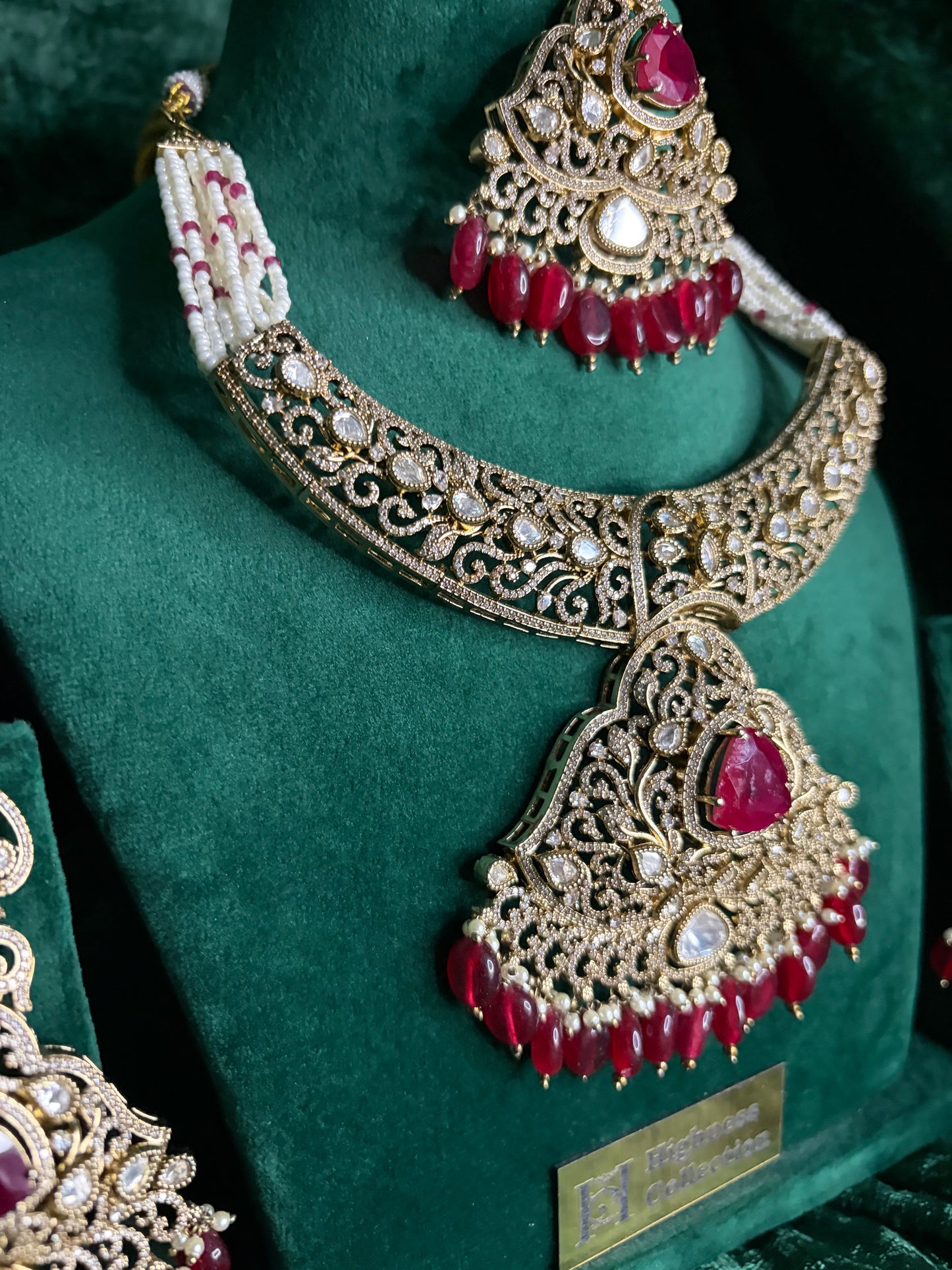 Victorian Ruby Necklace