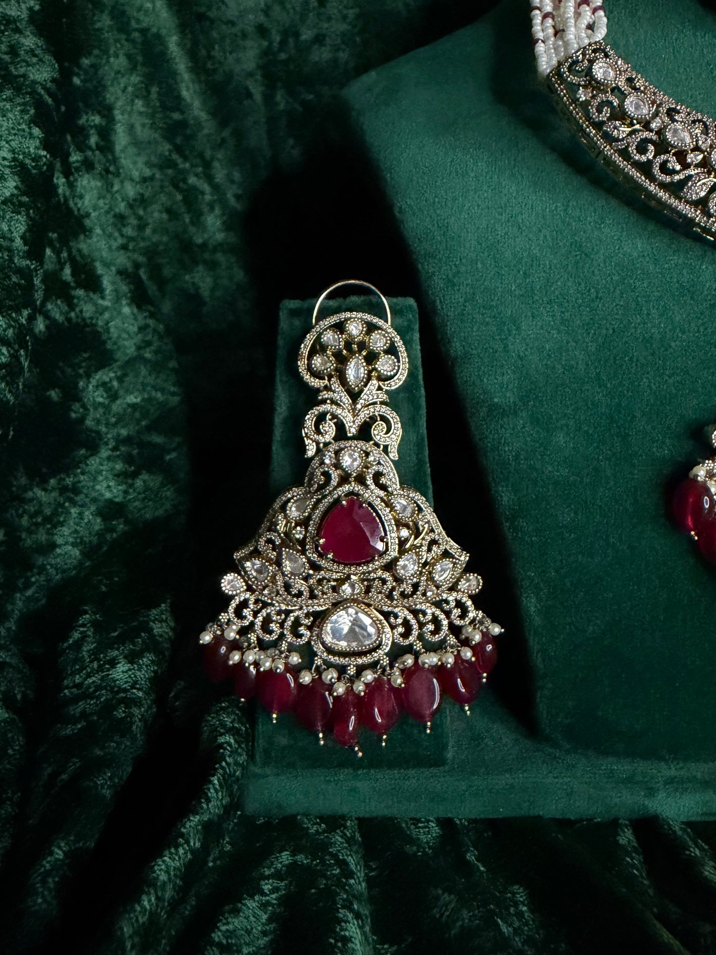 Victorian Ruby Necklace